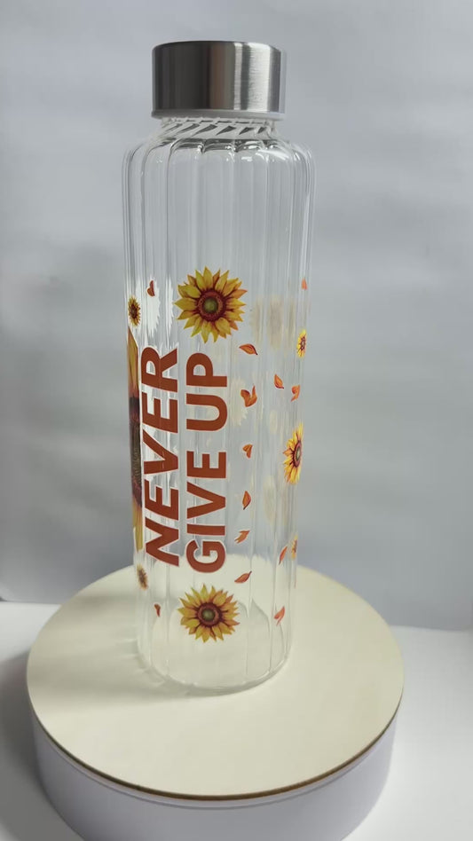 FLASCHE NEVER GIVE UP